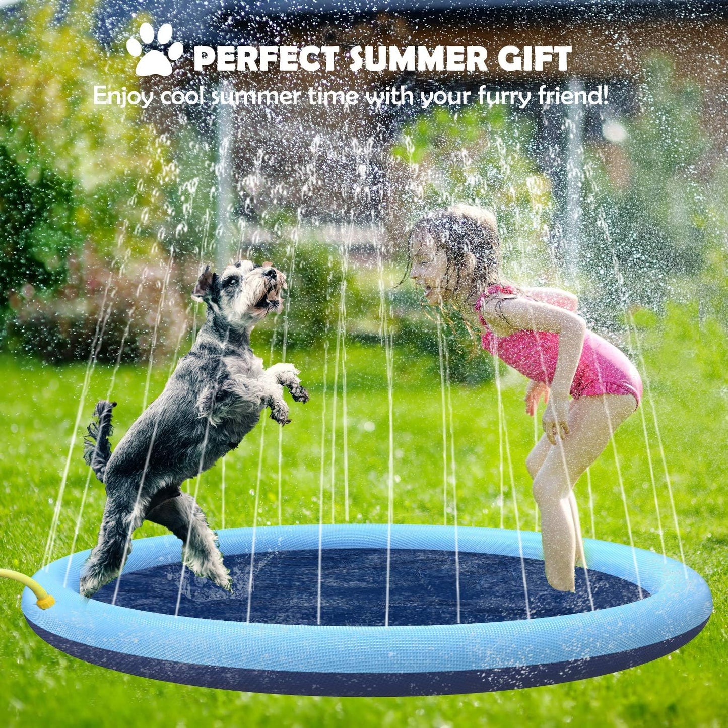Homeistix™ Dog Pool Sprinkler